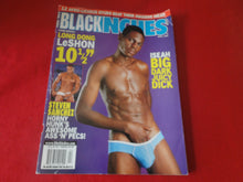 Load image into Gallery viewer, Vintage Adult Erotic Sexy Magazine Gay Interest Black Inches April 2005         GM