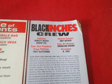 Load image into Gallery viewer, Vintage Adult Erotic Sexy Magazine Gay Interest Black Inches April 2005         GM