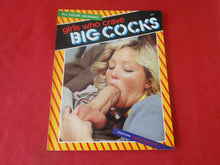 Load image into Gallery viewer, Vintage Nude Erotic Sexy Adult Magazine Girls Who Crave Big Cocks All Color 100 Pages P92