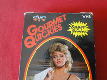 Load image into Gallery viewer, Vintage Adult XXX VHS Porn Tape Adult Video Movie Ginger Lynn Gourmet Quickies BS
