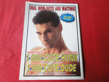 Load image into Gallery viewer, Vintage Adult Erotic Sexy Magazine Gay Interest XX Advocate Men 1992 JB40
