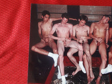 Load image into Gallery viewer, Vintage Gay Interest Nude Hot Hung Male Photo 5 x 7 Group Masturbation    H52