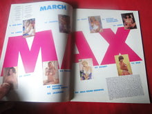 Load image into Gallery viewer, Vintage Nude Erotic Sexy Adult Magazine Max March 1987 EA