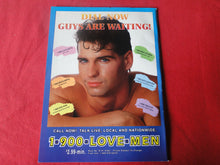 Load image into Gallery viewer, Vintage Adult Erotic Sexy Magazine Gay Interest Torso January 1995 JB40