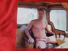 Load image into Gallery viewer, Vintage Gay Interest Nude Hot Hung Male Photo 5 x 7 Mature Stud     H52