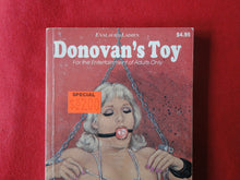 Load image into Gallery viewer, Vintage Erotic Adult Paperback Book/Novel Donovan's Toy       G4