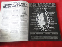 Load image into Gallery viewer, Vintage Nude Erotic Sexy Adult Magazine Escapade April 1978 JB18