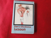 Load image into Gallery viewer, Vintage Erotic Adult Paperback Book/Novel Pam's Obedience Lesson G5