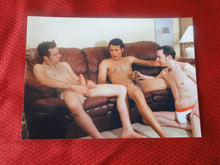 Load image into Gallery viewer, Vintage Gay Interest Nude Hot Hung Male Photo 5 x7 Circle Jerk     H52