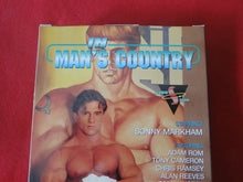 Load image into Gallery viewer, Vintage Adult XXX Gay VHS Tape Video Movie In Man's Country Sonny Markham G1