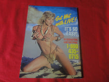 Load image into Gallery viewer, Vintage Nude Erotic Sexy Adult Magazine Live Winter 1988 Hyapatia Lee JB59