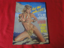 Load image into Gallery viewer, Vintage Nude Erotic Sexy Adult Magazine Live Summer 1988 JB59