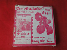 Load image into Gallery viewer, Vintage 8MM Adult Pornographic Smoker Stag Film European Films U2