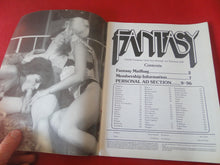 Load image into Gallery viewer, Vintage Nude Erotic Sexy Adult Magazine Fantasy 1982         GM