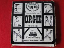 Load image into Gallery viewer, Vintage 8MM Adult Pornographic Smoker Stag Film Orgie Denmak Color Films X12