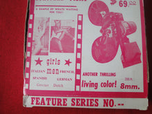 Load image into Gallery viewer, Vintage 8MM Adult Pornographic Smoker Stag Film European Films X12