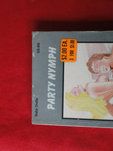 Load image into Gallery viewer, Vintage Erotic Adult Paperback Book/Novel Party Nymph       G3