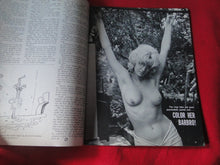 Load image into Gallery viewer, Vintage Nude Erotic Sexy Adult Magazine Adam March 1968 JB34