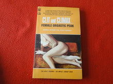 Load image into Gallery viewer, Vintage Adult Paperback Novel/Book Clit and Climax 1970 GD2
