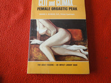 Load image into Gallery viewer, Vintage Adult Paperback Novel/Book Clit and Climax 1970 GD2