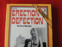 Load image into Gallery viewer, Vintage Adult Paperback Novel/Book Eros Goldstripe Erection Defection 1974 GD2