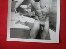 Load image into Gallery viewer, Vintage Gay Interest COLT Nude Black & White Hot HUNG Male Photo WRITING ON BACK ADg