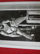 Load image into Gallery viewer, Vintage Gay Interest Target Nude Black & White Hot HUNG Male Photo WRITING ON BACK ADn