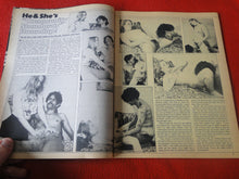 Load image into Gallery viewer, Vintage Nude Erotic Sexy Adult Magazine He & She June 1979 John Holmes Candy Samples JB55