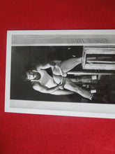 Load image into Gallery viewer, Vintage Gay Interest Target Nude Black & White Hot HUNG Male Photo WRITING ON BACK ADn