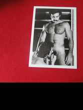 Load image into Gallery viewer, Vintage Gay Interest Target Nude Black & White Hot HUNG Male Photo WRITING ON BACK ADp