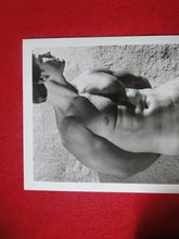 Load image into Gallery viewer, Vintage Gay Interest Target Nude Black & White Hot HUNG Male Photo WRITING ON BACK ADq