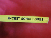 Load image into Gallery viewer, Vintage Erotic Adult Paperback Book/Novel Greenleaf Incest Schoolgirls PB4