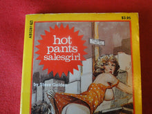 Load image into Gallery viewer, Vintage Erotic Adult Paperback Book/Novel Greenleaf Hot Pants Salesgirl PB4