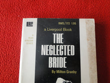 Load image into Gallery viewer, Vintage Adult Paperback Novel/Book Liverpool The Neglected Bride 1971 GD4