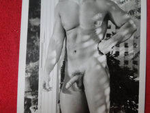 Load image into Gallery viewer, Vintage Gay Interest COLT Nude Black & White Hot HUNG Male Photo WRITING ON BACK ADv