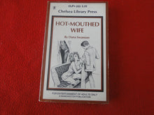 Load image into Gallery viewer, Vintage Adult Paperback Novel/Book Hot-Mouthed Wife 1975 G5