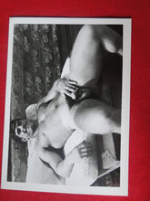 Load image into Gallery viewer, Vintage Gay Interest COLT Nude Black & White Hot HUNG Male Photo WRITING ON BACK AD