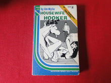 Load image into Gallery viewer, Vintage Erotic Adult Paperback Book/Novel Housewife Hooker Eros Goldstripe ROUGH G2