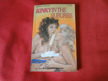 Load image into Gallery viewer, Vintage Erotic Adult Paperback Book/Novel Kinky In The Suburbs PB4