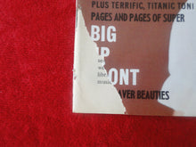 Load image into Gallery viewer, Vintage Nude Erotic Sexy Big Tit Adult Magazine Gem January 1974 TORN COVER P95