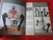 Load image into Gallery viewer, Vintage Nude Erotic Sexy Adult Magazine BDSM Bondage International Edition Rubber Quarterly 1980 JB53