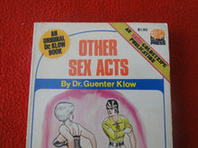 Load image into Gallery viewer, Vintage Adult Paperback Novel/Book Other Sex Acts Eros Goldstripe 1972 HC3