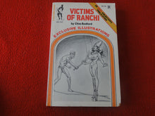 Load image into Gallery viewer, Vintage Adult Paperback Novel/Book Victims of Ranchi Eros Goldstripe 1976 HC3
