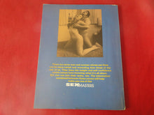 Load image into Gallery viewer, Vintage Nude Erotic Sexy Adult Magazine Sex Masters 1977 PACKED         GM