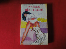 Load image into Gallery viewer, Vintage Erotic Adult Paperback Book/Novel Janice's Dog Fetish G2