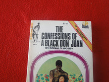 Load image into Gallery viewer, Vintage Adult Paperback Novel/Book The Confessions of a Black Don Juan Eros Goldstripe 1972 HC3