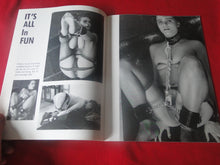 Load image into Gallery viewer, Vintage Nude Erotic Sexy Adult Magazine BDSM Bondage Hard Bound #12 Sept. 1989 55