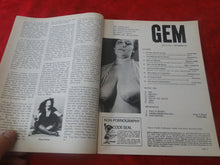 Load image into Gallery viewer, Vintage Nude Erotic Sexy Big Tit Adult Magazine Gem September 1977 SMALL COVER CHIP P52