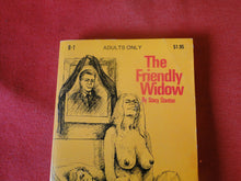 Load image into Gallery viewer, Vintage Erotic Adult Paperback Book/Novel The Friendly Widow PB4