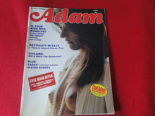Load image into Gallery viewer, Vintage Nude Erotic Sexy Adult Magazine Adam August 1976 JB34